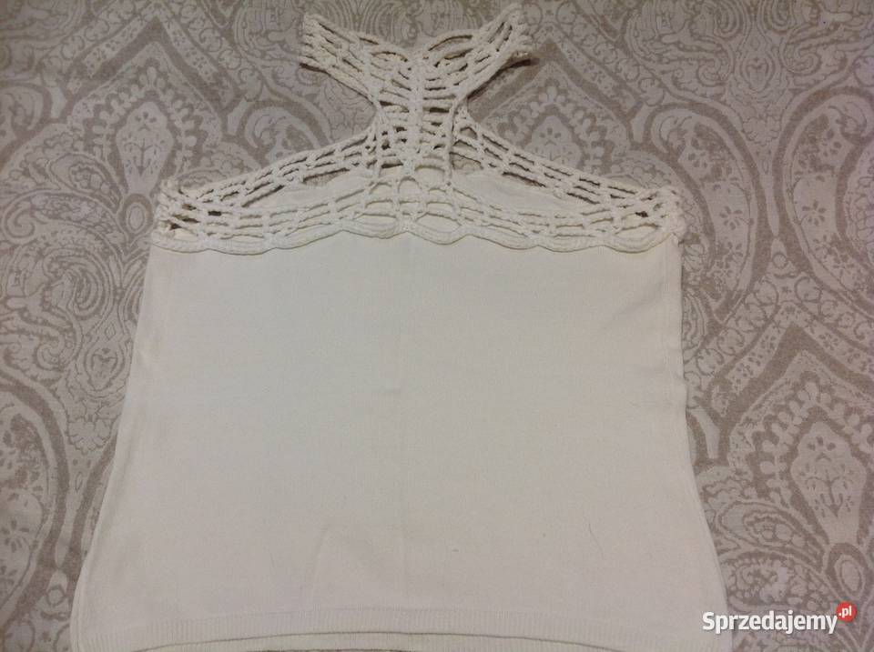 Top Biały Damski rizm XS Nowa Sól