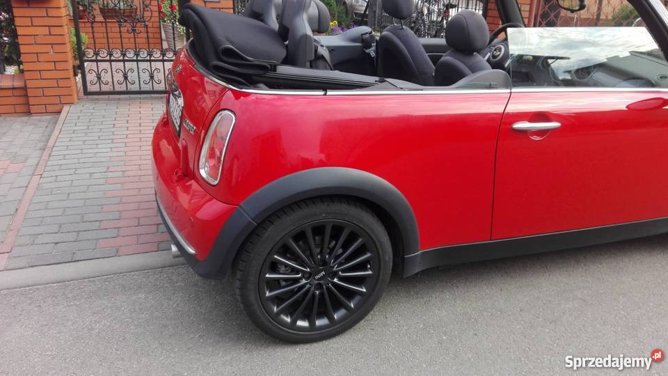 Mini Cooper 16 116 Cabrio Zarejestrowany w Polsce Lubartów sprzedam