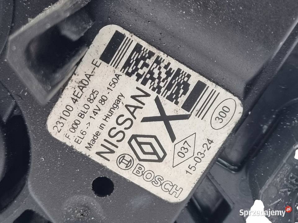 ALTERNATOR Renault Kangoo Talisman Megane IV Chełm