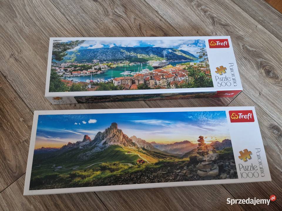 puzzle panoramy dolomity góry i czarnogóra 500 i małopolskie Kraków sprzedam