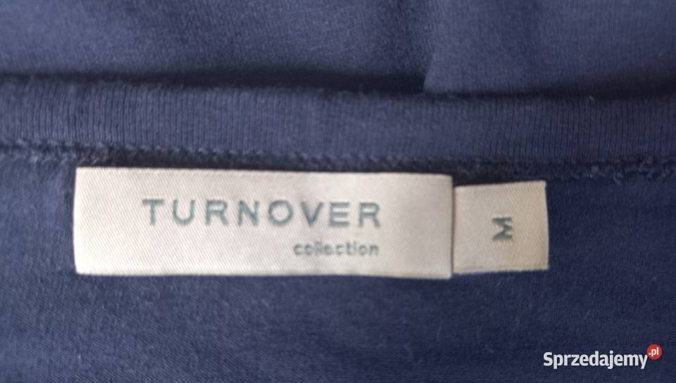 Bluzka damska Longsleeve niebieski r M Turnover podlaskie