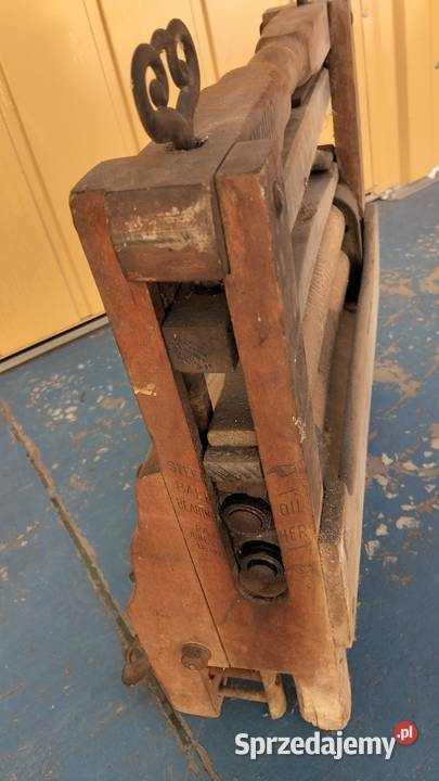 Stara zabytkowa wyżymaczka retro maglownica Warszawa