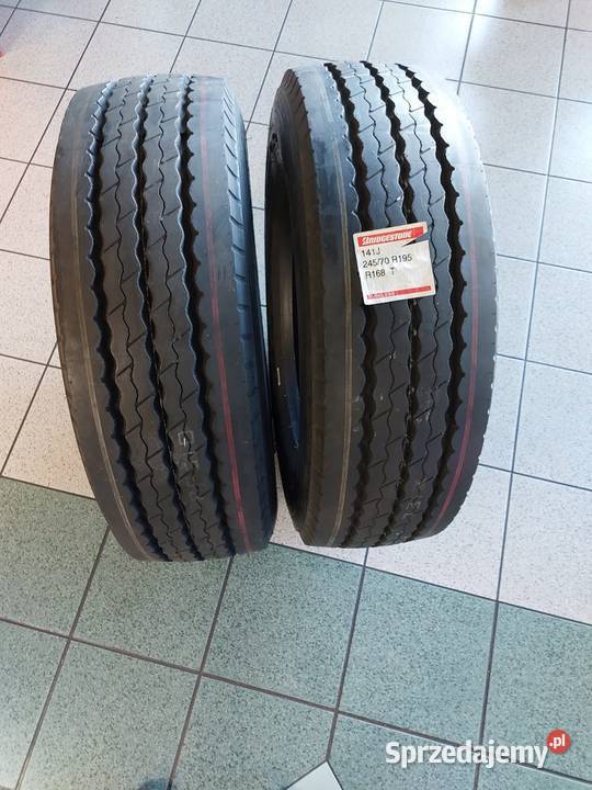 4x 24570R195 R168 Bridgestone WYPRZEDAŻ ROCZNIKA