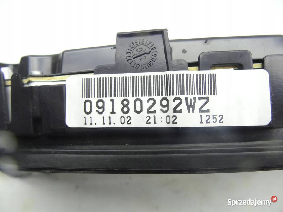 OPEL VECTRA C LICZNIK ZEGAR 09180292WZ Przemęt