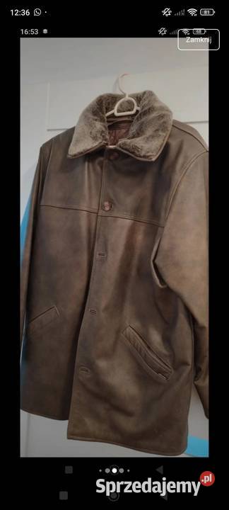 Sprzedam kurtkę męska skórzana Zimowa  Dąbie