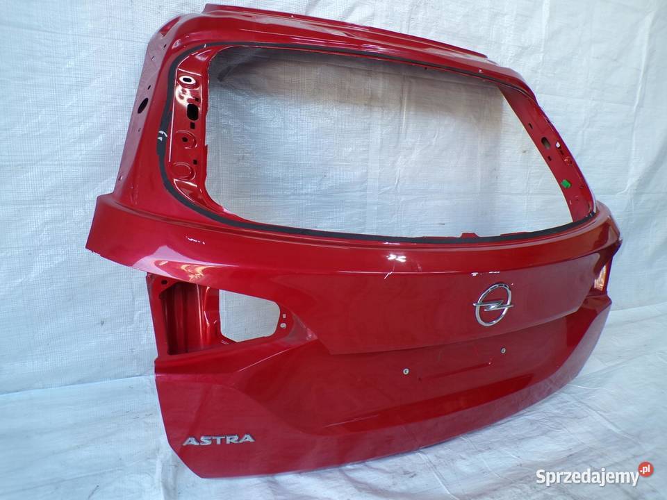 KLAPA TYŁ TYLNA POKRYWA BAGAŻNIKA OPEL ASTRA K 5 osobowe