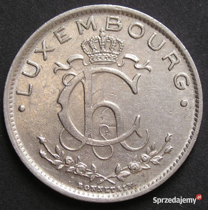 Luksemburg 1 frank 1935 hutnik łódzkie Łódź sprzedam
