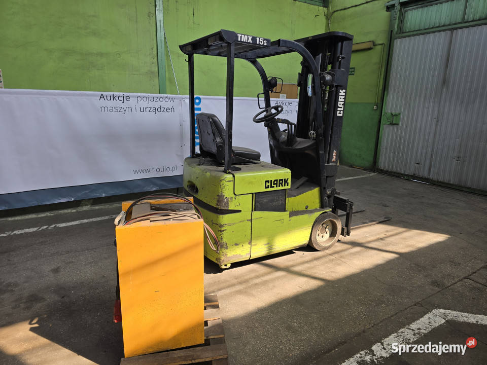 Wózek widłowy elektryczny CLARK TMX 15s Biskupice
