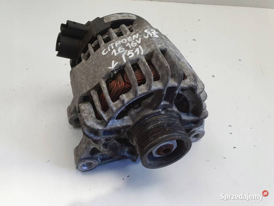 ALTERNATOR Citroen C2 16 16V VTS 1022118410 Rudka