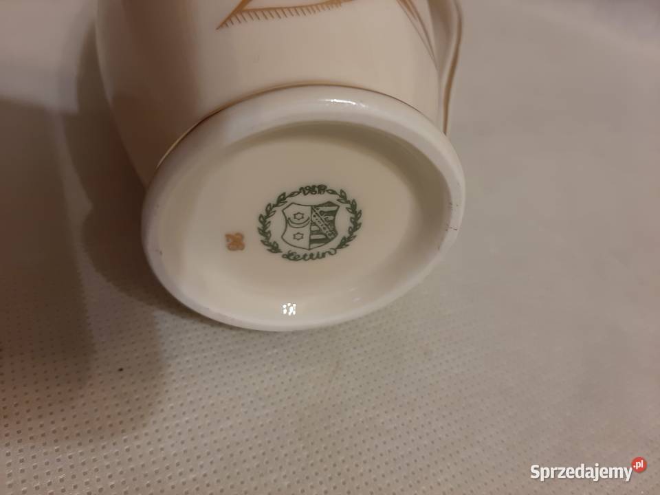 Piękny porcelanowy wazon sygnowany niemiecki Inowrocław sprzedam