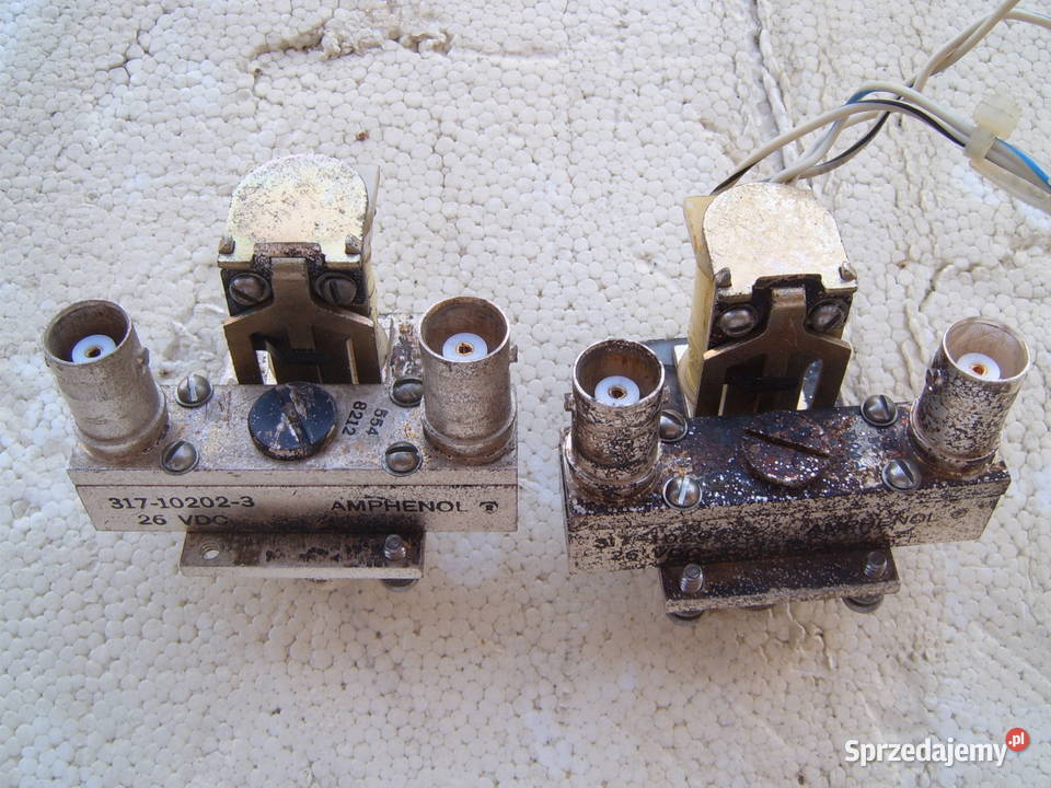 Amphenol 317102023 AMP relay 2x BNC switch 26V śląskie Zabrze