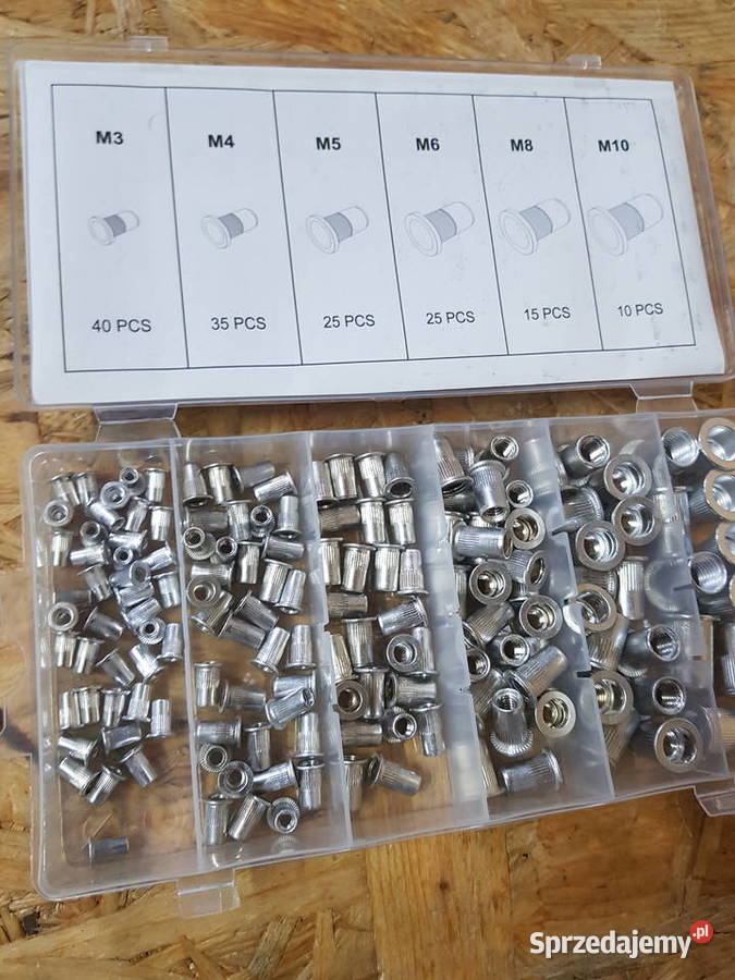 NITONAKRĘTKI ALUMINIOWE M3 M5 M6 M8 M10 150 Głogowa