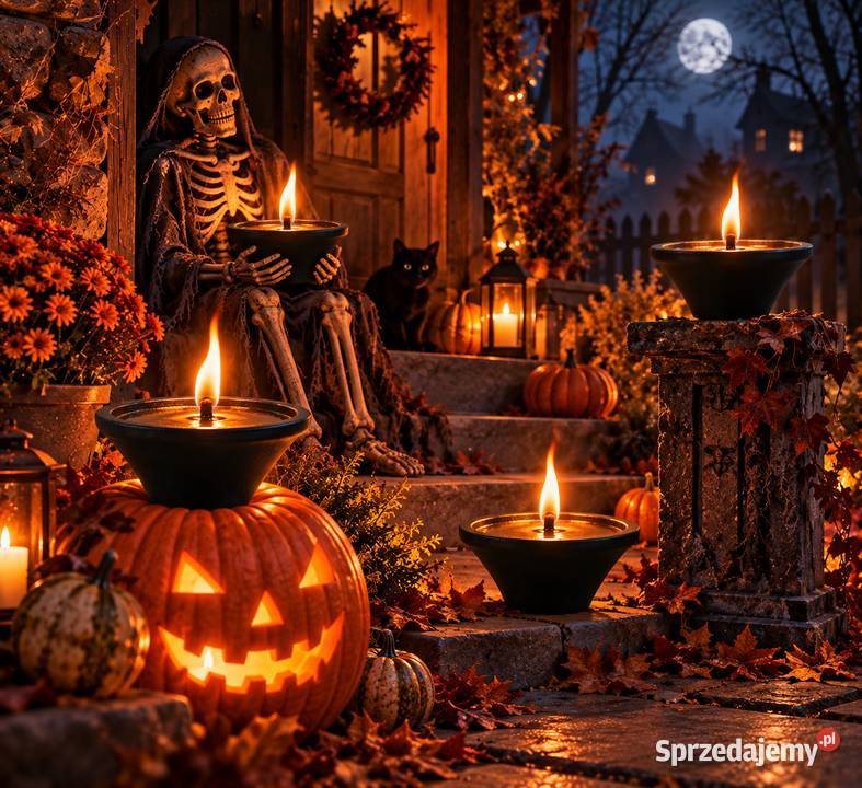 CZARA OGNIA Halloween 2026 Czarna ceramiczna Kamień sprzedam