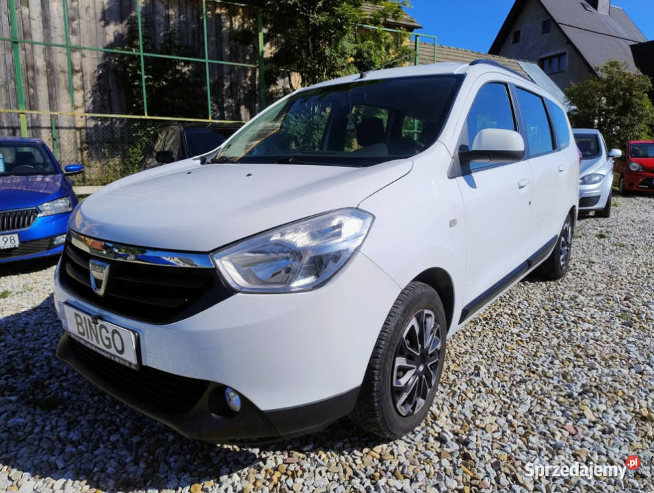 Dacia Lodgy 12 5 osobowy bluetooth małopolskie Harklowa