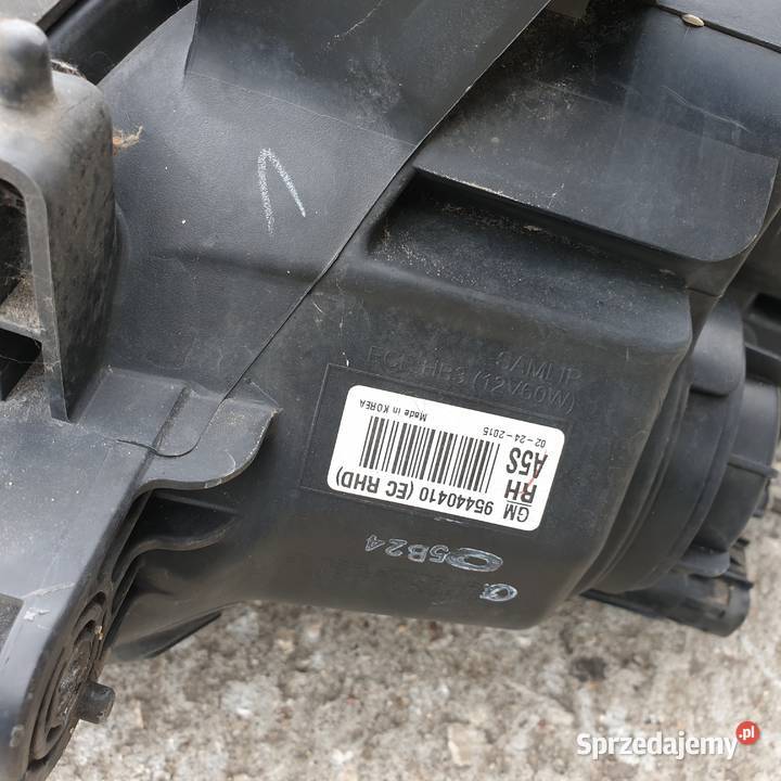OPEL MOKKA LAMPA LEWA PRAWA PRZOD 42435927 Pozostałe Łochowice