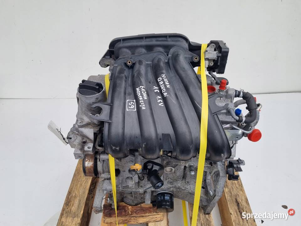 SILNIK PRAWDZIWY Nissan Qashqai 16 16V wersja na Rudka