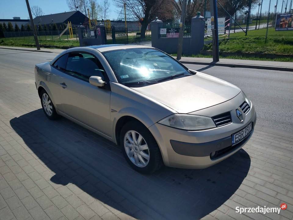 Renault Mgane CC Cabrio manualna Brzeziny