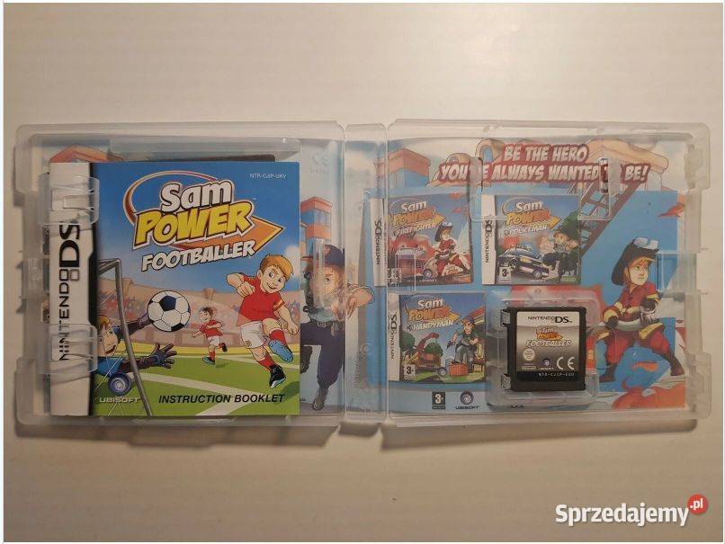 Nintendo DS Sam Power Footballer Zamość sprzedam
