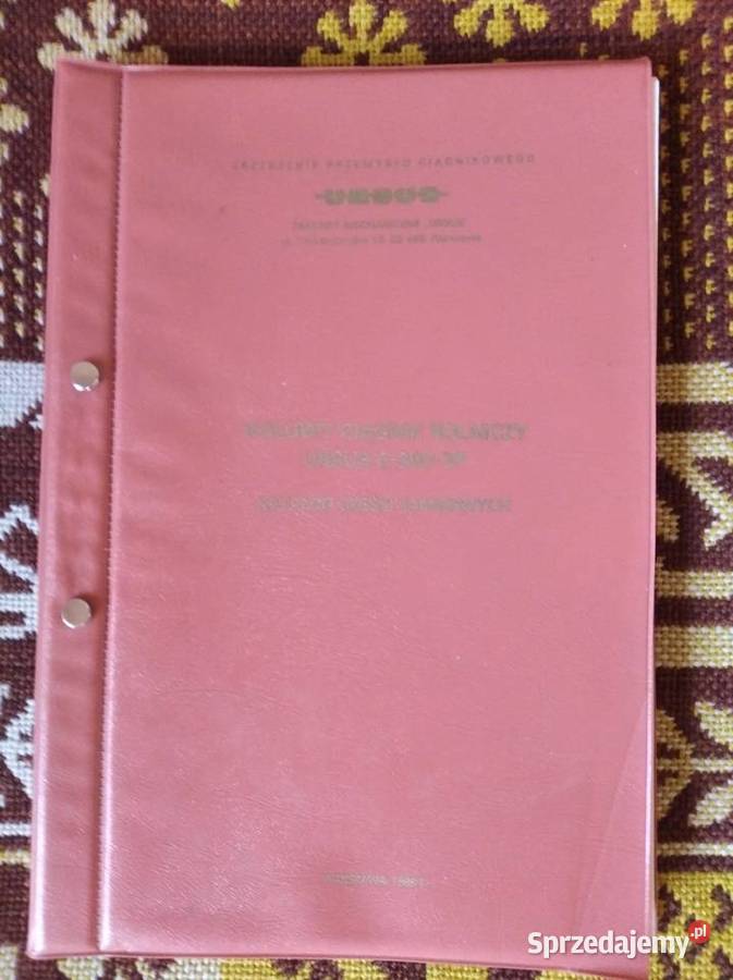 Ursus C 360 3P Katalog części oryginał 1988 lubelskie Lublin sprzedam