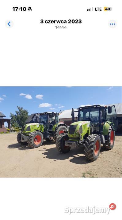 Claas Arion 610 zamiana Napęd 4x4 Przasnysz