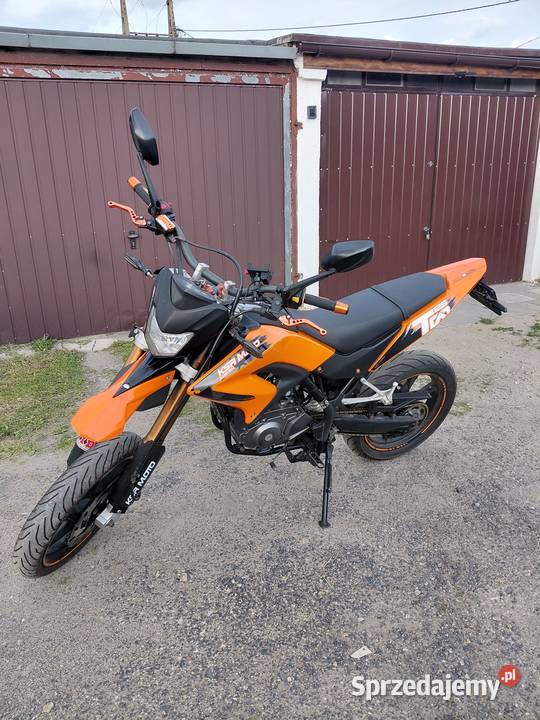 SPRZEDAM ZADBANE SUPERMOTO Wińsko