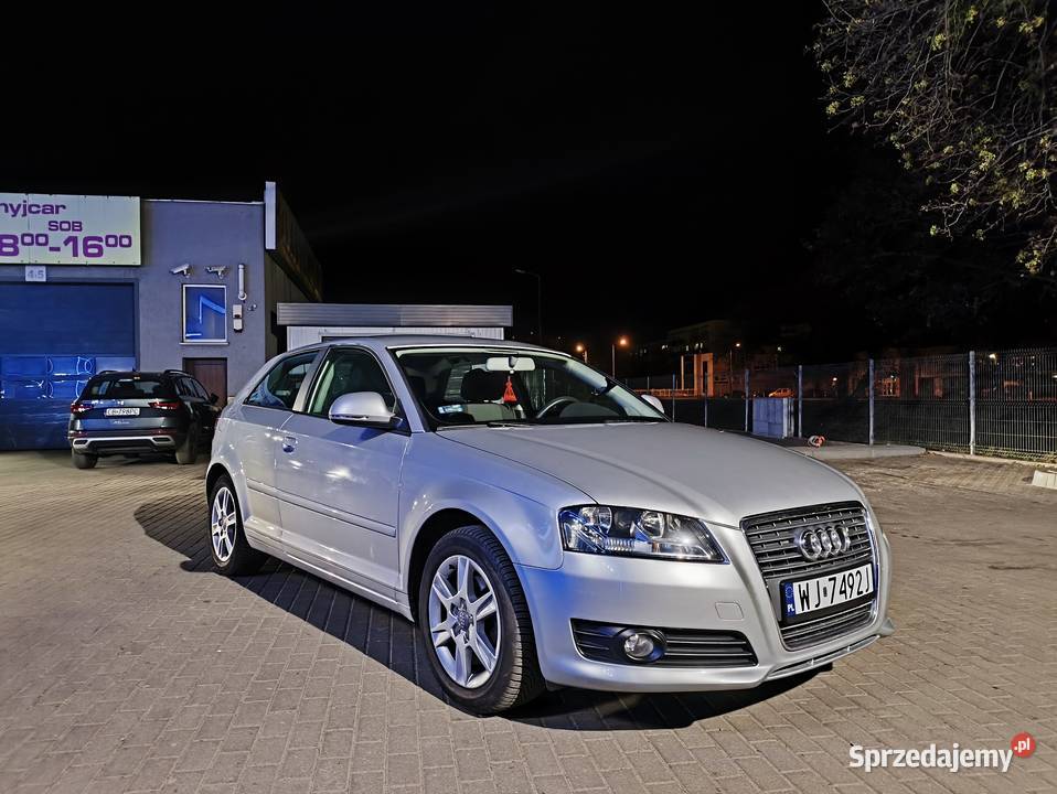 Audi A3 8P 16MPI zadbany serwisowany radio 102KM Bydgoszcz sprzedam
