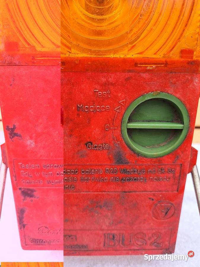 Lampa ostrzegawcza samochodowa antyk PRL Lampy ostrzegawcze, koguty Plewiska