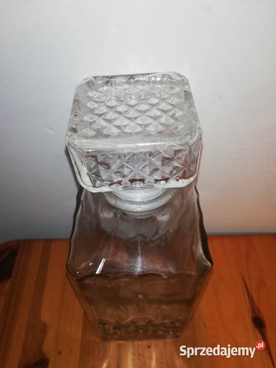 Szklana Karafka PRL mazowieckie Warszawa