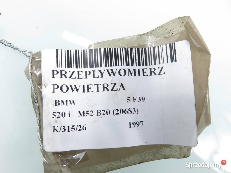 PRZEPŁYWOMIERZ BMW 5 E39 520 i 150 M52 B20 206S3