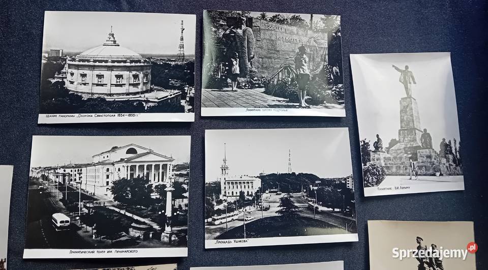 Zestaw 18 czarnobiałch fotografii Krym Koźminek sprzedam