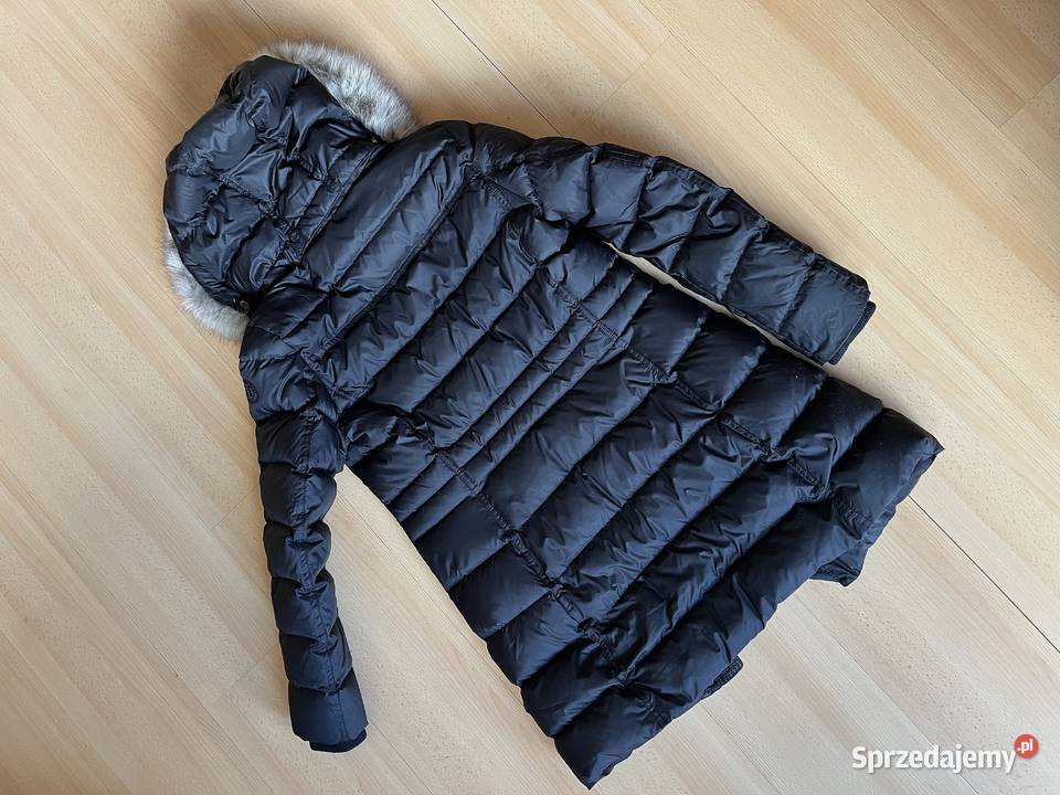 Kurtka płaszcz puchowa Tommy Hilfiger S ciemny Gdańsk