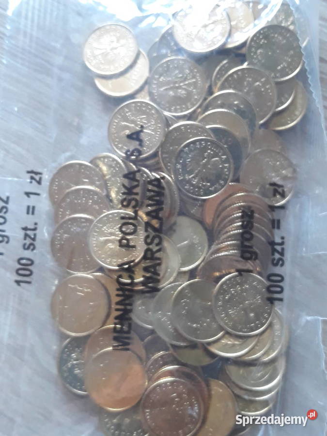 1 Grosz 2009 rworeczek menniczy 100 sztuk sprzedam