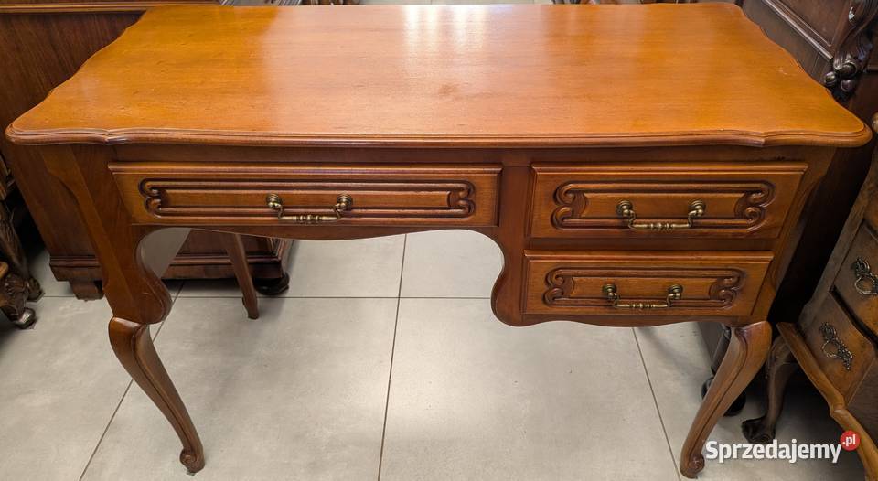 Dębowe biurko ludwikowskiesklep Dąbrowa Górnicza sprzedam