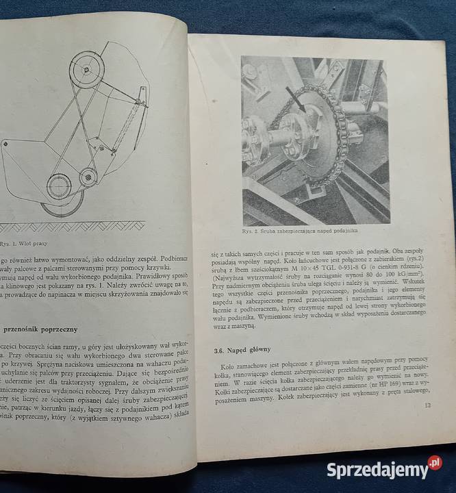 Prasa zbierająca o wysokim stopniu zgniotu K Koźminek