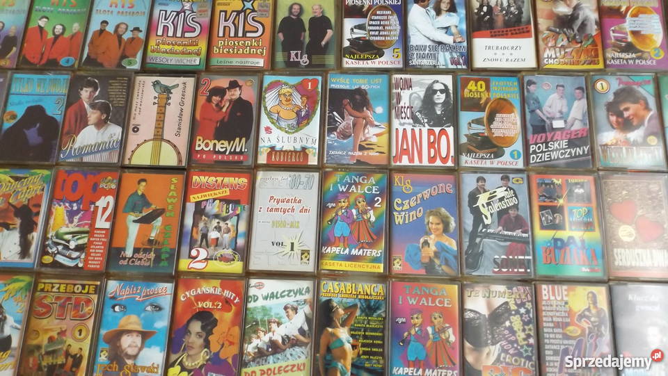 Zestaw Kaset Disco Polo 105 Oryginał Grodziczno sprzedam