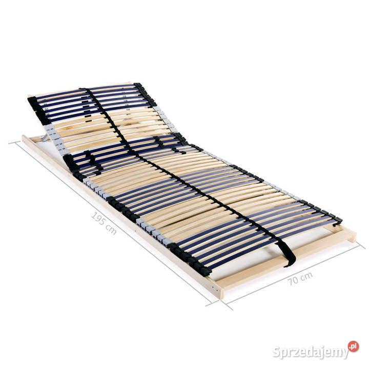 Stelaż do łóżka z 42 listwami 7 stref 70 x 200 10cm Warszawa