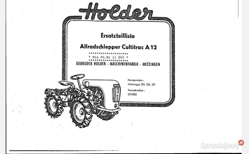 Holder A12 A774 A774P A15 A16 A40 A50 katalog Kielce