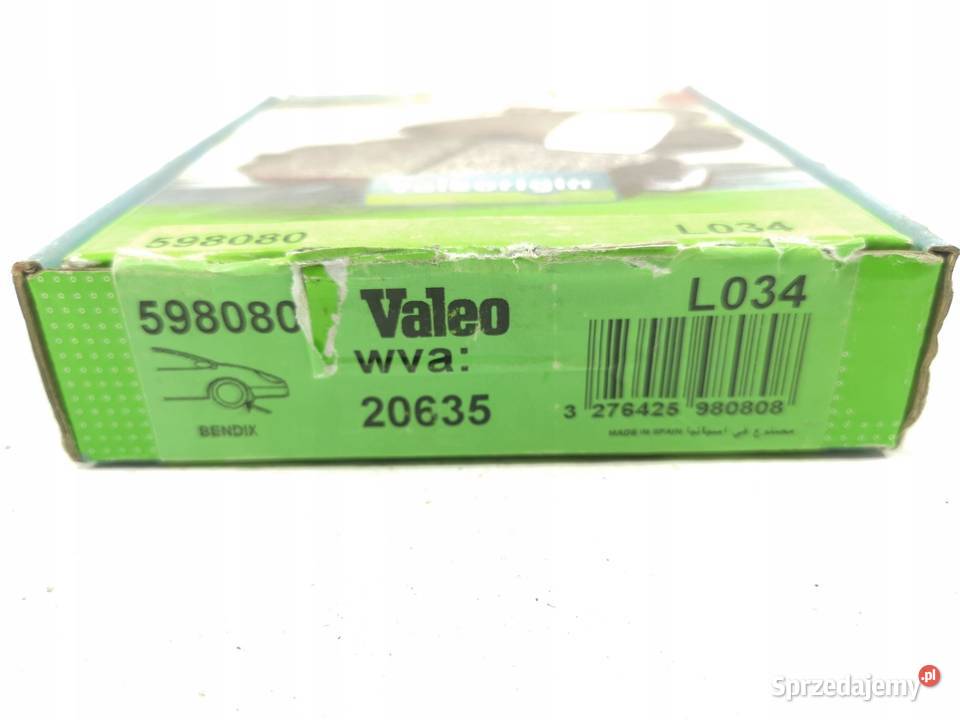 KLOCKI HAMULCOWE PRZÓD VALEO RENAULT CLIO TWINGO sprzedam