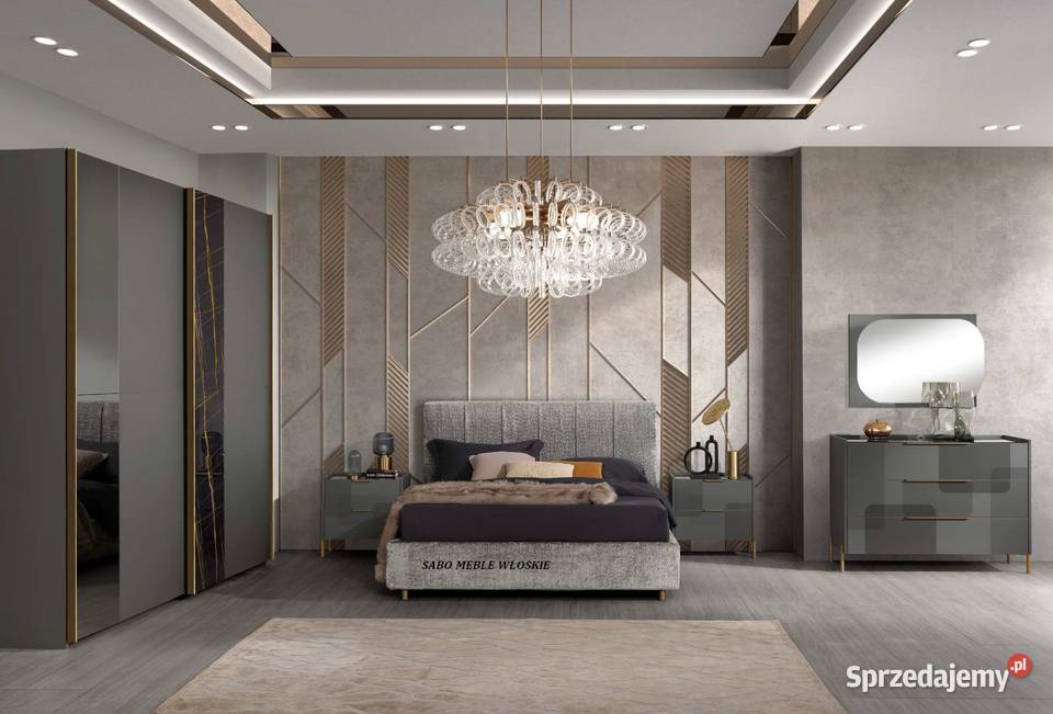 Włoska komoda do sypialni Bella Casa Lux nóżki Komody Przemyśl