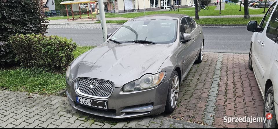 Jaguar XF premium luxury 2008 uszkodzene auto isofix Oświęcim