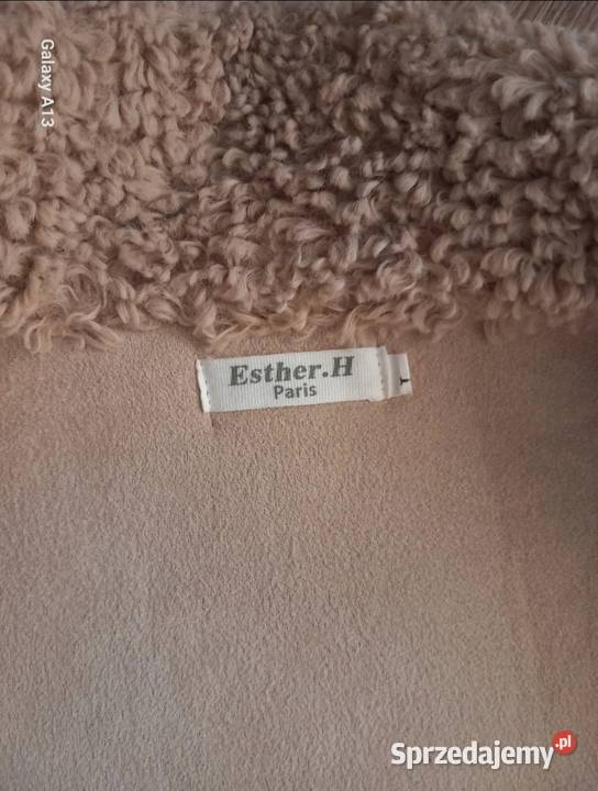 Kurtka Miś Teddy EstherH Paris M Beżowy Kietlów sprzedam
