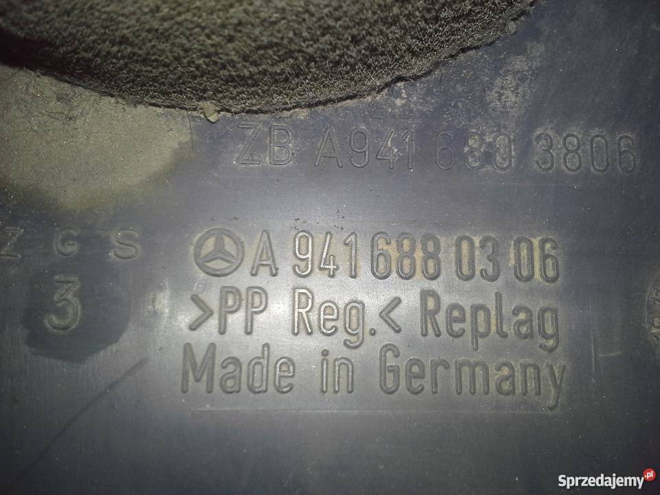 panel dolny Mercedes ACTROS ATEGO AXOR