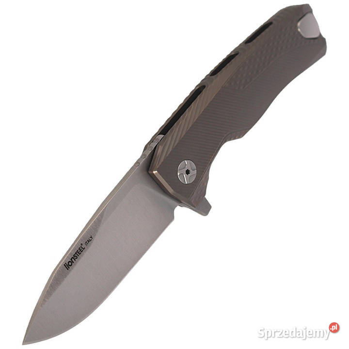 Nóż składany LionSteel Bronze Titanium Satin Warszawa