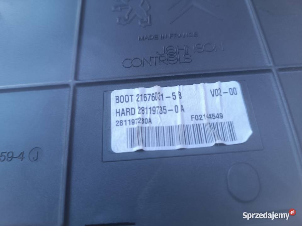 Citroen C4 Grand Picasso moduł BSI 96 635 101 80 Częstochowa
