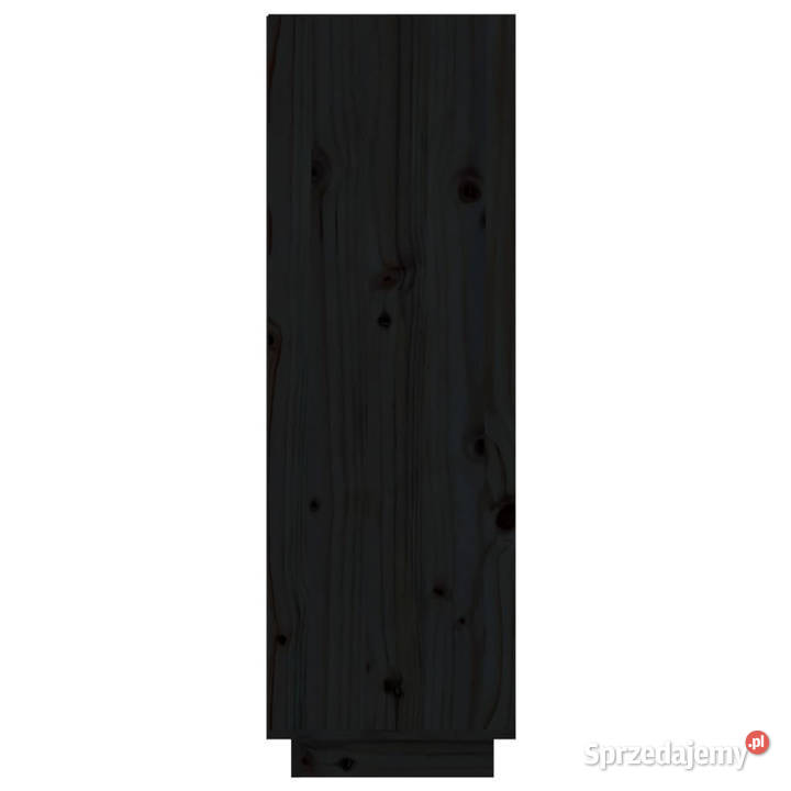 Szafka na buty czarna 60x34x105 lite drewno Warszawa