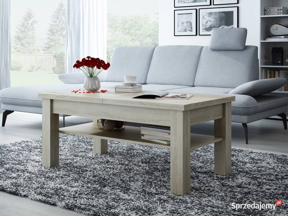 ŁAWA STOLIK KAWOWY ROZKŁADANA PODNOSZONA Z PÓŁKA Radomsko sprzedam