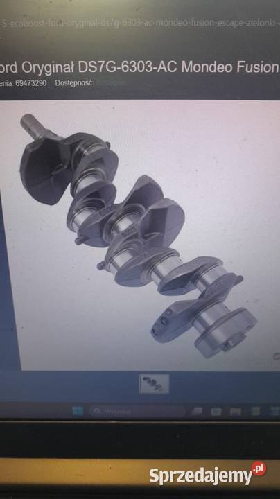 WAŁ KORBOWY FORD 15 ECOBOOST DS7G6303AC BRATFORD osobowe