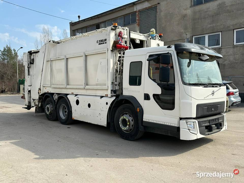 Volvo FE śmieciarka trzyosiowa Zoeller 21m3 EURO Nowiny