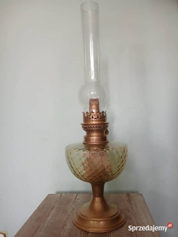 Stara lampa naftowa Lampy stołowe i nocne Kraków