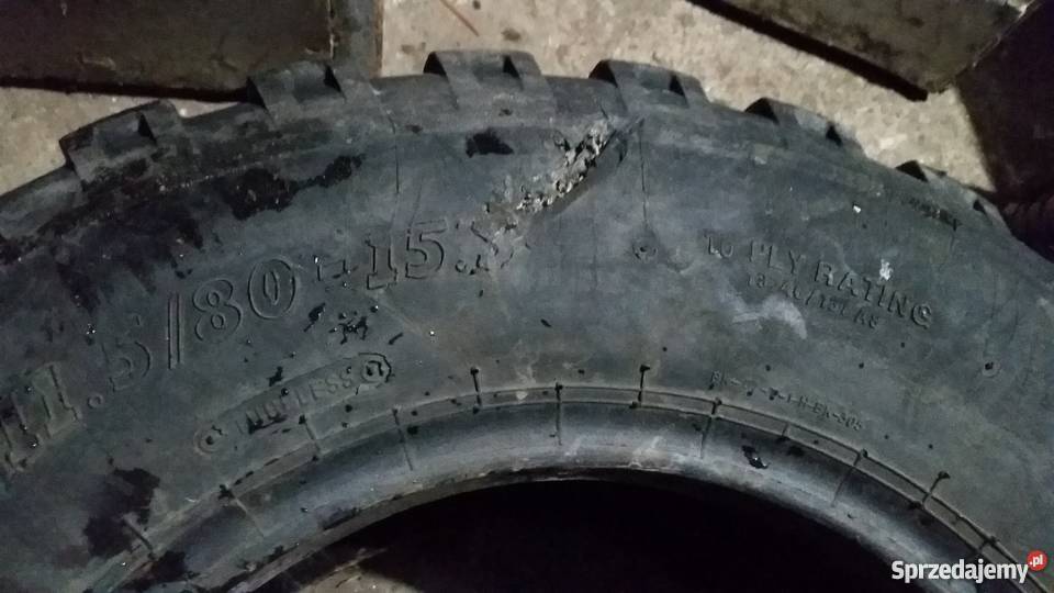 opona przyczepa rozrzutnik obornika łódzkie Grotniki sprzedam